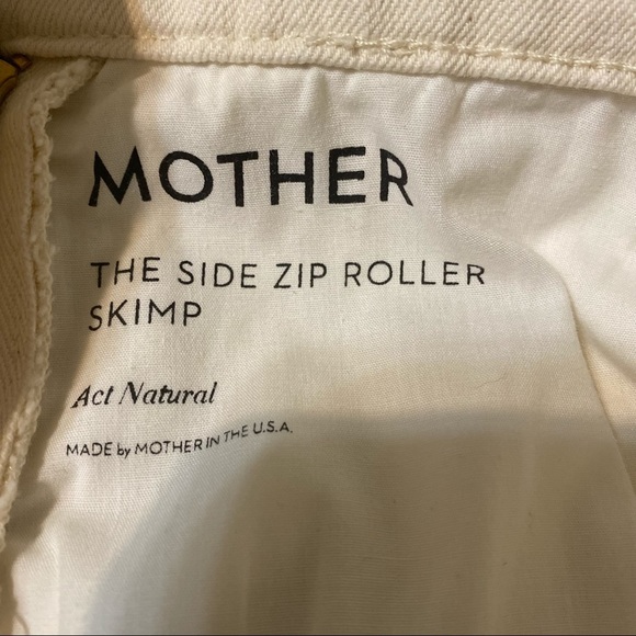 NEW MOTHER SUPERIOR The Side Zip Roller Skimp Flare Leg Jeans NWT - Picture 11 of 15